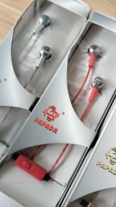 Headset PAPADA Exta Bass Transparan Cable Headphone Suara Jernih Earphone