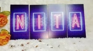 Hiasan Dinding Huruf Kamar Tidur & Pajangan Rumah Alphabet Angka