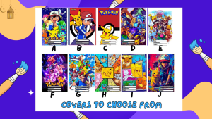 Pokemon A5 School Notebook for Kids Boys| Waterproof Laminated Cover | 70 GSM Thick Paper |