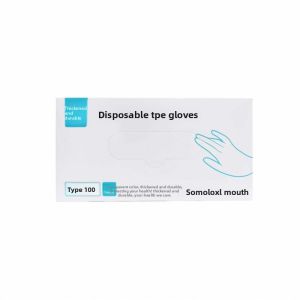 MENGMIAN | Food-Grade Disposable Gloves TPE Extraction Baking Kitchen Thick Durable PVC Protective Hand Film