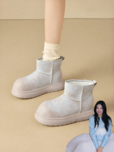 Josiny | Fleece-Lined Thick-Sole Winter Boots