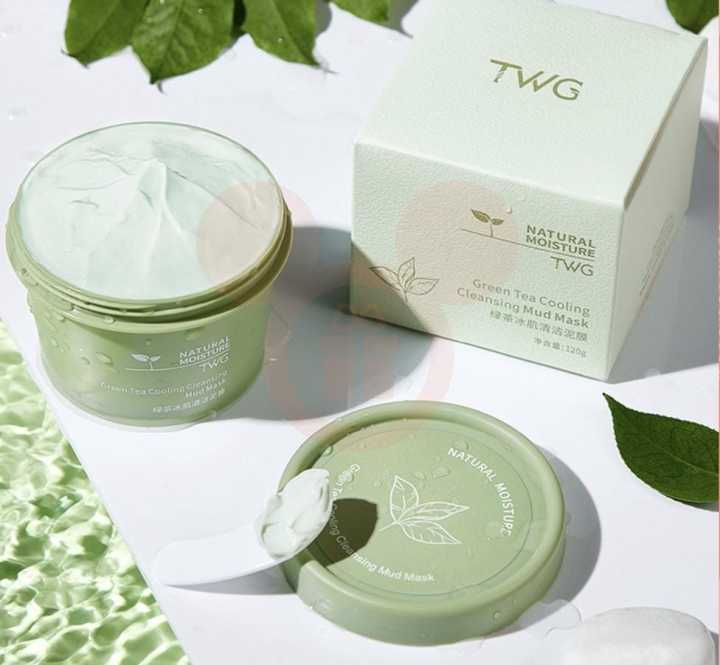 TWG Green Tea Cooling Cleansing Mud Mask Natural Moisture Original