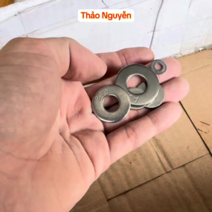 Long đền phẳng bản rộng M5 M6 M8 M10 M12 - Vòng đệm thép không gỉ chịu lực