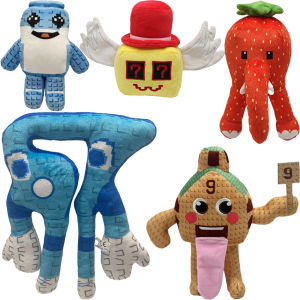 25ซม. สตีล อะ ไบรน์ร็อต สีน้ำเงิน หมายเลข ตุ๊กตาผ้าพลัฌน่ารัก 67 ตัว รูปบ้าน สีฟ้า สำหรับเล่นเกม 67 ของเล่นตุ๊กตาผ้าสำหรับเด็ก ของขวัญวันเกิด