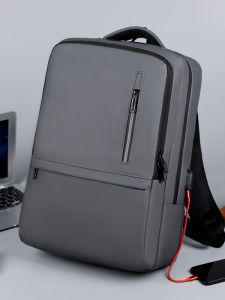 New Large Capacity Mens Commuter Waterproof Computer Bag Student Backpack Business Bookbag Adult Shoulder Bag Street Cool Style