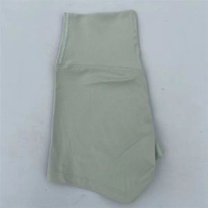 กางเกงขาสั้นออกกำลังกายเอวสูงสำหรับผู้หญิง กางเกงโยคะกันน้ำแห้งเร็ว ดูดซับเหงื่อ ระบายอากาศได้ดี กางเกงสามส่วนสำหรับออกกำลังกายในช่วงฤดูร้อน