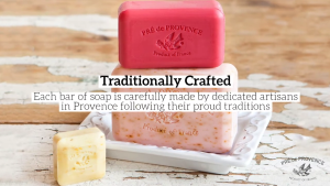 Pré de Provence French Soap Bar 150g – Quad-Milled Shea Butter Enriched Moisturizing Artisanal Skincare