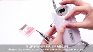 30000Rpm Rechargeable Electric Nail Drill Polisher Grinding Untuk Manicure Nail Cutter Device