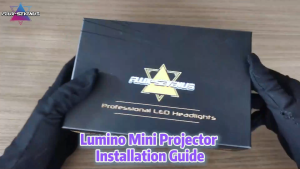 FLUX-SEVEN  2PCS Lampu depan H4 LED dengan untuk mobil 180W 40000LM 6500K Warna putih dengan proyektor