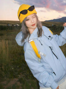 CAMEL | 3-in-1 Womens Outdoor Goose Down Jacket