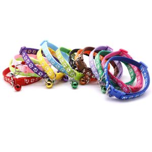 EZPET Loceng Rantai Kucing Kolar Kucing Tali Leher Haiwan Boleh Laras Kolar Anjing Tali Leher Kucing Kolar Haiwan Colourful Pet Bell Collar Pet Neck Strap Adjustable Cat Collar Dog Collar Bell Necklace for Dog Cat Kitten 猫项圈 狗项圈 宠物项圈 猫狗铃铛项圈