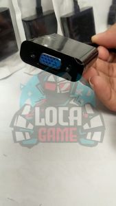 CONVERTER HDMI TO VGA + AUDIO / KONEKTOR KABEL HDMI TO VGA PLUS AUDIO