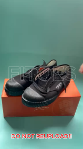 *SG Seller* Nanyang Authentic Canvas School Shoes (Black / White) | Size 35-48 | Heavy Duty Rubber Grip Badminton Sepak Takraw Sports Shoes Uniform