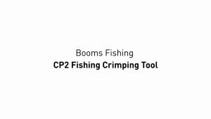 Booms Fishing CP2 Fishing Crimp Pliers for Single Barrel Socket Tools Portable Lightweight Non-slip Handle with Lanyard