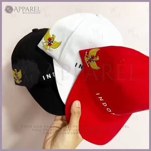 GRATIS BORDIR NAMA - Topi bucket Anak Laki Laki Perempuan sablon Indonesia HUT RI