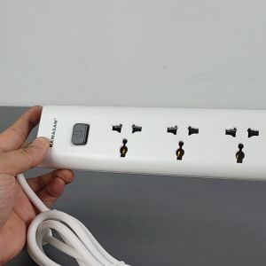 Ổ cắm điện đa năng dây dài 2m-5m sạc nhanh 2 lỗ  Type C 2.4A Có Relay bảo vệ quá tải quá áp do sét đánh công suất 3250w