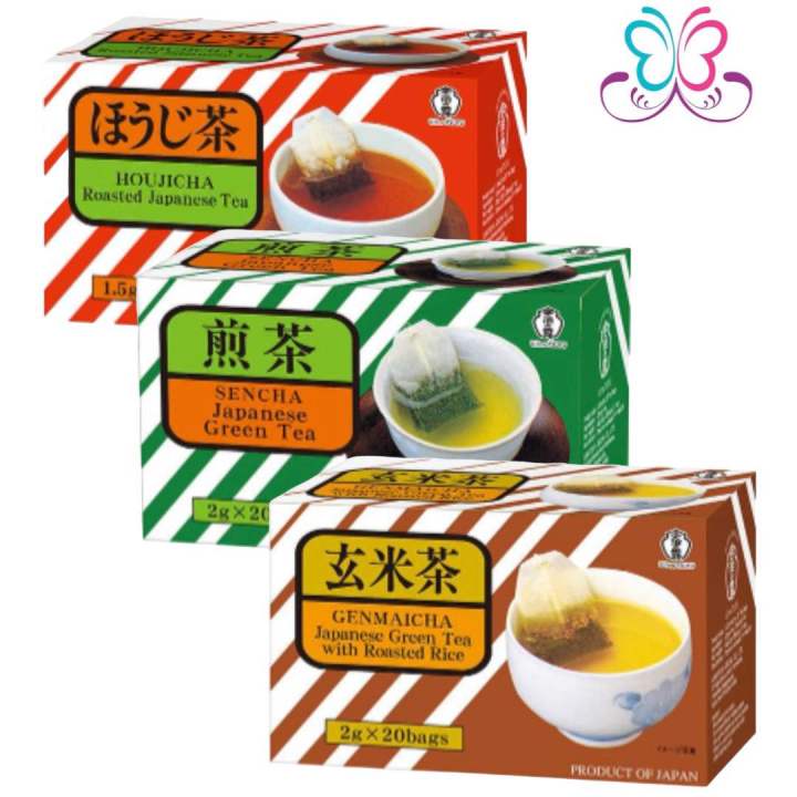 Japanese Roasted Rice Green tea (2g x 20 bags) UJINOTSUYU Lazada PH