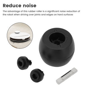 1pc Rubber Roller For OZMO T8 For T5 N8 N5 Ball Bearing Vacuum Cleaner Accessories Home Appliance Parts Household Supplies