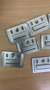 HT PAKET 25 Pcs Klip WPC / Clip Wallpanel / Bahan Stainless Tebal