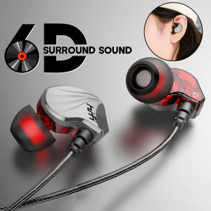 Newmsnr Original S2000 6D Surround Sound Bass Earphones IPX5 Waterproof Sweat-proof Sport Headset Noise Cancellation Earbuds In Ear TYPE-C Gaming Earphone With Mic 3.5mm Plug Beats High Quality Headphone