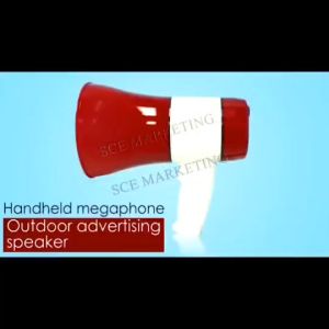 SOUNDWAVE HANDHELD MEGAPHONE 30W  SW-619 WITH RECHARGEABLE BATTERY RECHARGEABLE LOUD HAILER 30W HAILER KUAT MEGAFON 30W SW619