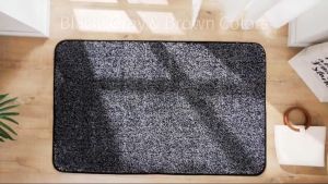 Superior Tension Mats: Flock Minimalist Floor Mat & Non-Slip Household Doormat