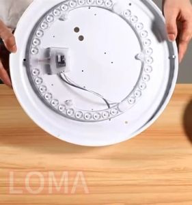 แผงไฟแม่เหล็ก รับประกัน 2 ปี แผ่นชิป ธรรมดาชิป ไฟเพดานLED โคมไฟเพดาน 24W 36W 48W 72W แผงไฟพดาน LED กลม ผ่านทางซื้อสินค้าของเรา