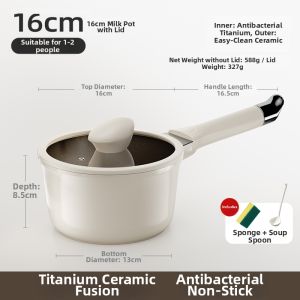 YIZHIFU | Non-stick Baby Food Single Serve Ceramic Small Pot