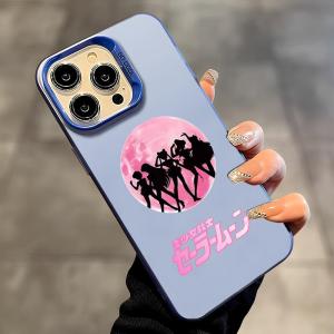 Anime S-Sailor M-moon-S Phone Case For IPhone 17 16 15 14 13 12 11 Pro Max Air Matte Laser Aurora Shockproof Phone Case