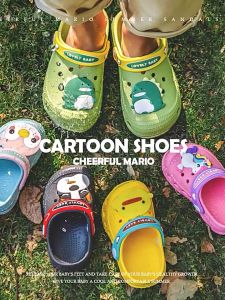 รองเท้าแตะเด็กการ์ตูนผู้หญิงน่ารัก รองเท้าแฟชั่นของเด็ก ยางนิ่ม ใส่สบาย การ์ตูนผู้หญิง