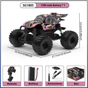 SG Intelligent Control Head-up Cart SG1805 1/18 RC App Remote Control Vehicle 2.4G Professional Competition Model Toy Car Gifts