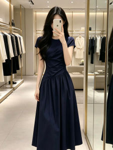 SUSIEYUAN | Blue Sleeveless Slimming Summer Dress