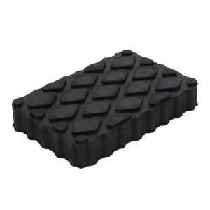 1/2Pcs Car Jack Rubber Pad Lift Blocks Floor Cars Parts Jacks Automotive Camper Stabilizer Pads for