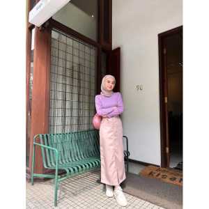 rok korean midi skrit Basic