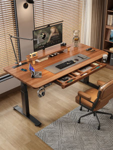 QIANTONG | Electric Adjustable Desk Home Office Study Gaming Table
