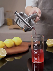 ArtLiving Stainless Steel Lemon Squeezer Citrus Juicer Hand Press Manual Squeeze Juicer