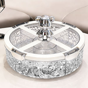 YOULUNMEI | Luxurious High-End Partitioned Snack Storage Box