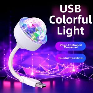 ZUOLEJIA | Colorful Rotatable Mini Voice-controlled Atmosphere Light