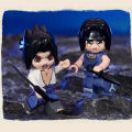 Original KEEPPLEY NARUTO Sasuke Kyubimon Kakashi Gaara Uchiha Itachi Sakura Building Block Collection Action Figure Kid Gift Toy. 