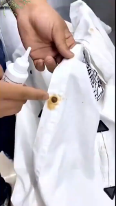 Rust Stain Remover Clothes Cleaner Drop Clothing Cleansing Rust Remover For Fabric Clothes