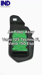 Filter-Saringan-Busa Udara-Hawa-Air Assy Vario 125 FI-F1-Techno-Helm In & Vario 150 eSP K59