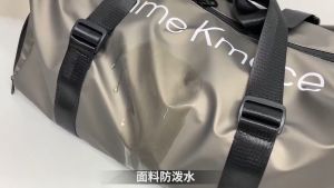 HOL Fitness Sport Small Gym Bag with Shoes Compartment Waterproof Travel Duffel Bag for Women and Men