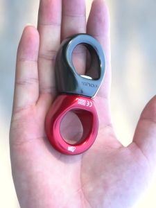 Xinda | Dụng Cụ Leo Núi Xinda 30KN Hình Số 8 Với Vòng Xoay Móc Xoay Đa Năng Bánh Xe Nhôm Phụ Kiện Yoga Dành Cho Hoạt Động Ngoài Trời