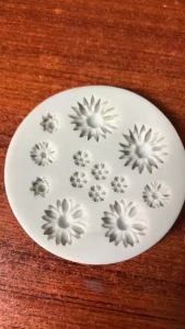 【M】1PC Silicone Mold Flower Silicone Cake Mold Wedding Cake Tool Cake Decor Kitchen Gadgets