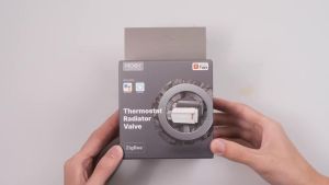 MOES Tuya Smart ZigBee Thermostatic Radiator Valve TRV Programmable App Remote Temperature Controller Support Alexa Google Home
