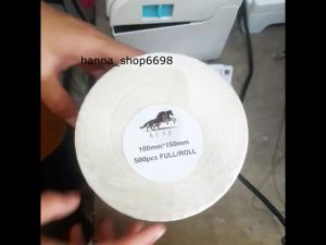 Kertas Thermal Sticker 100 x 150mm 500 PCS / Label Thermal Barcode A6 / Label Sticker Olshop