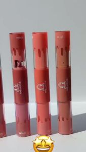 MADAME GIE MISS GEMINI 2 IN 1 GLOSS N VELVET - MAKE UP LIPSTICK BPOM ORIGINAL