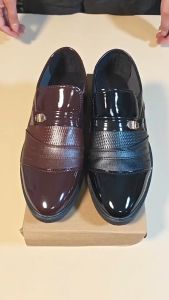 2025 MenS Leather Shoes black shoes Business Formal Wear Shoes Casual Soft Leather Shoes school shoes For Men Business shoes