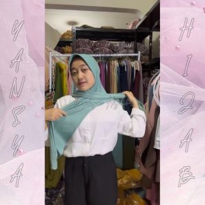 Jilbab Instan Segitiga Pad Jersey - Yansya Hijab