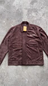 Unleash Corduroy Zip Jacket Dark Brown